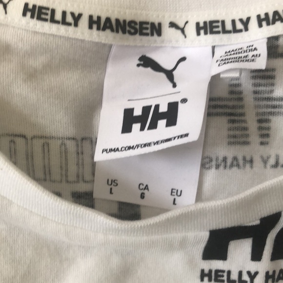 Puma and Helly Hansen t shirt collab. Size large - Picture 2 of 4